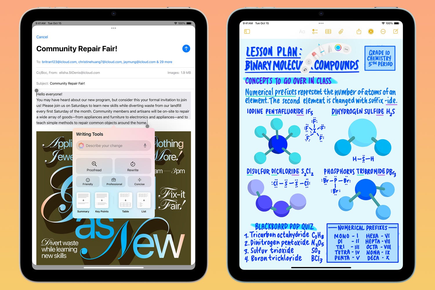 Two new Apple Intelligence features on the iPad Mini 7th Generation